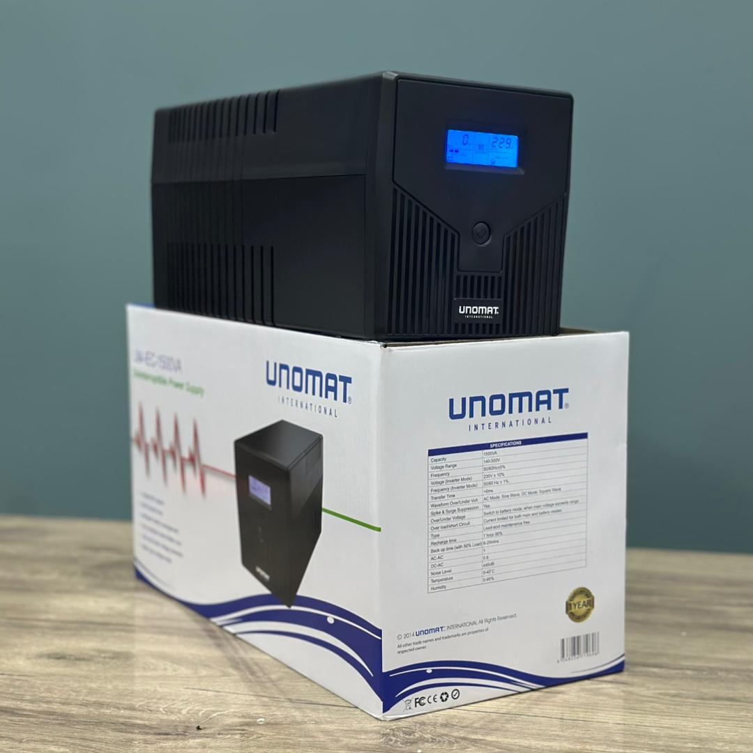 ONDULEUR UPS UNOMAT 1500VA 4 SORTIES IEC C13